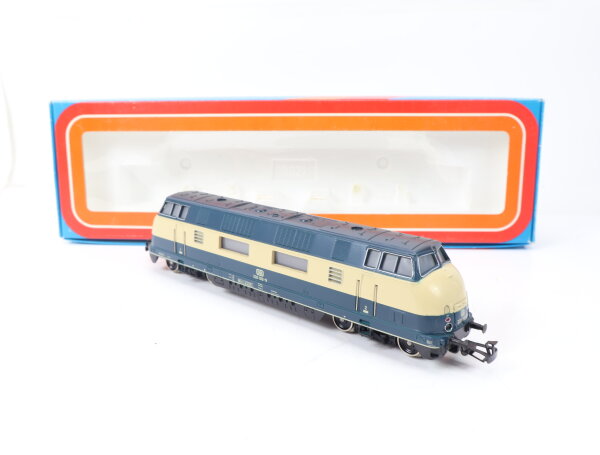 Märklin H0 3081 Diesellok ozeanblau-beige BR 220 012-9 DB / Guss OVP