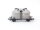 Roco H0 46471 Güterwagen Silowagen Staubsilowagen 356 147 DB / NEM AC OVP