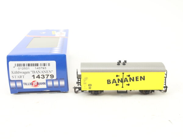 Tillig TT 14379 Güterwagen Kühlwagen Bananenwagen ,,Bananen DB / OVP