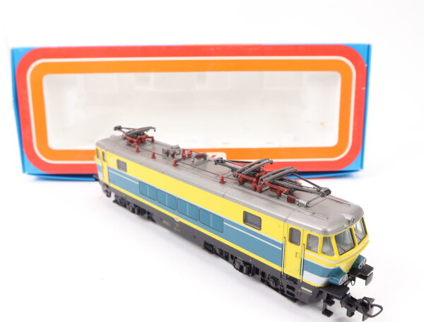 Märklin H0 3163 Elektrolok E-Lok türkis-gelb BR 1602 SNCB / OVP