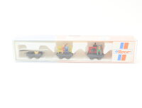 Roco N 34512 Güterwagen-Set 3.tlg. Feldbahnloren...