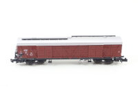 Minitrix N 13597 gedeckter Güterwagen GGths 185 033 DB / NEM OVP