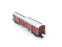 Minitrix N 13597 gedeckter Güterwagen GGths 185 033 DB / NEM OVP