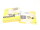 Brekina H0 023821 Modellauto-Set 2-tlg. PKW VW Post-Golf mit Ersttagsbriefmarke