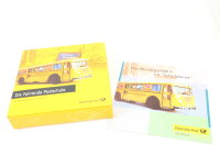 Brekina H0 006240 Modellauto Bus Büssing "Die fahrende Postschule" + Erstausgabe