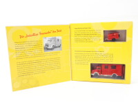 Brekina H0 006770 Modellauto MB LA 328 "Katastrophenschutz DBP" mit Anhänger