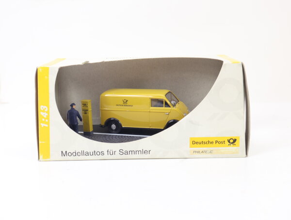 Schuco 010532 Edition Deutsche Post Transporter DKW Schnelllaster Diorama 1:43