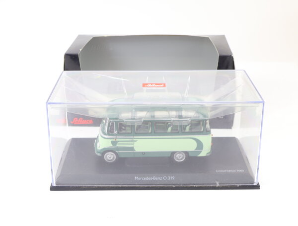 Schuco 02818 Modellauto Bus Mercedes-Benz O 319 grün Limited Edition 1:43 OVP