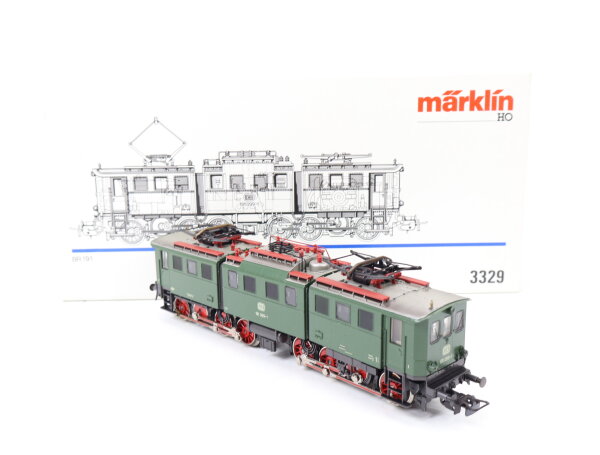 Märklin H0 3329 Elektrolok E-Lok Gelenklok grün BR 191 099-1 DB / OVP