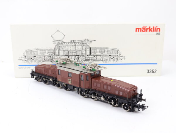 Märklin H0 3352 Elektrolok E-Lok "Krokodil" Ce 6/8 III braun BR 14301 SBB / OVP