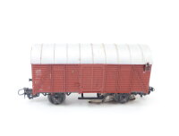 Märklin H0 gedeckter Güterwagen braun