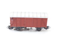 Märklin H0 gedeckter Güterwagen braun