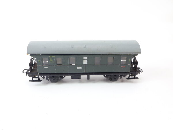 Märklin H0 4002 Personenwagen Donnerbüchse 2. Klasse Bi grün / Blech