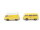 Premium ClassiXXs 010617 Modellauto PKW 2x VW T2 "Deutsche Bundespost" 1:87 OVP