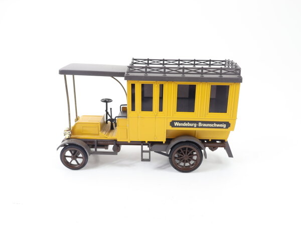 Cursor Modellauto Bus MAN "Erster Büssing Omnibus Baujahr 1904" 1:35