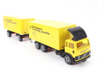 Siku 3700 Modellauto LKW Volvo F12 Turbo 6 Lastzug "Deutsche Post /Das Postpaket