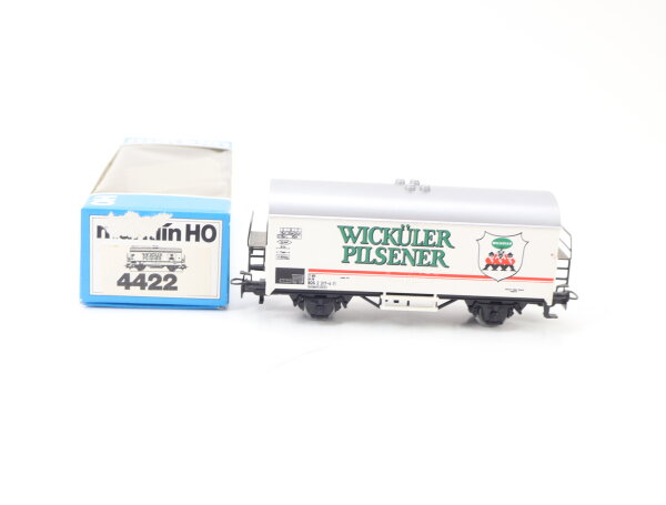 Märklin H0 4422 Güterwagen Bierwagen 806 2 317-4 DB "Wicküler Pilsener"