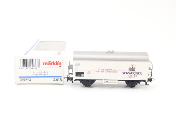 Märklin H0 4418 Güterwagen Bierwagen "Schweriner Pilsener" 816 2523-0 DR