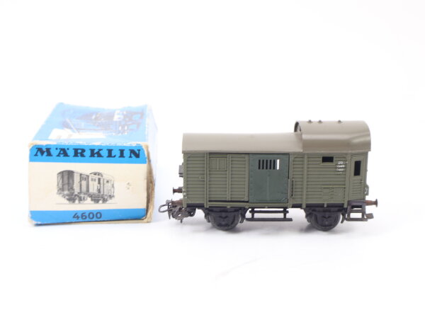 Märklin H0 4600 Güterwagen Gepäckwagen Pwg 122 861 DB