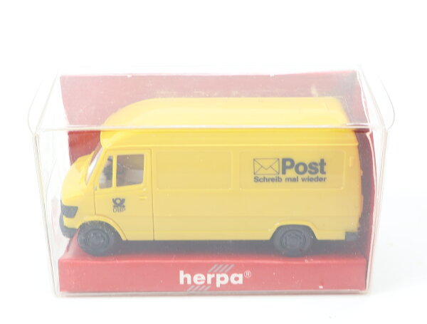 Herpa H0 4123 Modellauto Transporter Mercedes MB 207 D Post 1:87 OVP