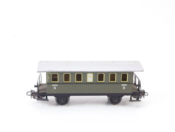 Märklin H0 4040 Personenwagen Donnerbüchse 2. Klasse 4051 Stg / Blech