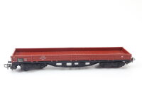 Märklin H0 4914 Güterwagen Niederbordwagen 4-achsig 496 391 DB / aus Bausatz