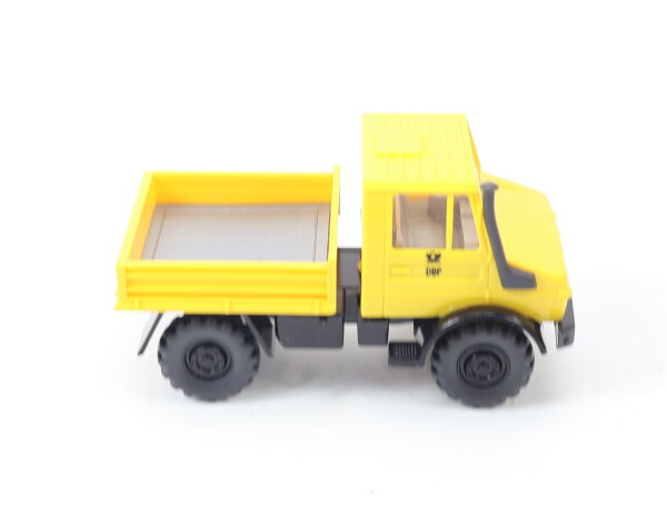 Wiking H0 Modellauto LKW MB Unimog  Pritsche "DBP Posthorn" 1:87