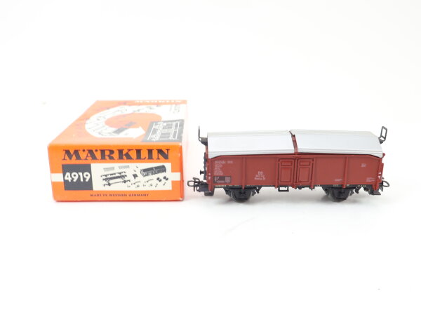 Märklin H0 4919 Güterwagen Schiebdachwagen 360 142 DB / aus Bausatz