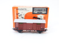 Märklin H0 4950 gedeckter Güterwagen Spitzdachwagen 117 433 FS / aus Bausatz