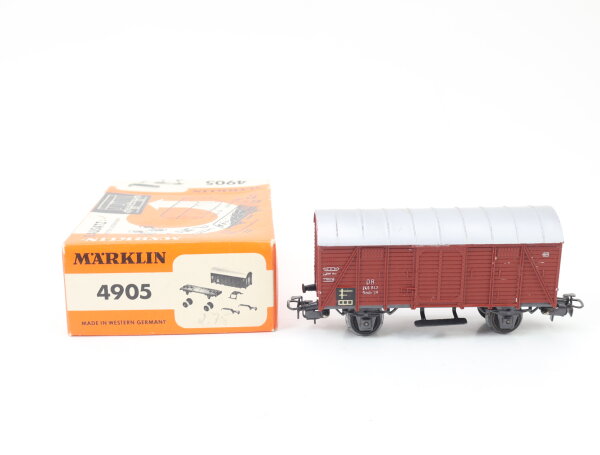 Märklin H0 4905 gedeckter Güterwagen 248 847 DB / aus Bausatz