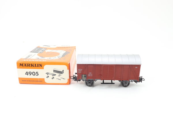 Märklin H0 4905 gedeckter Güterwagen 248 847 DB / aus Bausatz