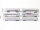 Märklin H0 43600 Personenwagenset 6-tlg. Streamliner-Set "Amtrak" / Licht OVP