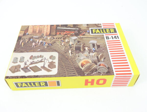Faller H0 B-141 Ausschmückung Bahnbetriebswerk 1:87