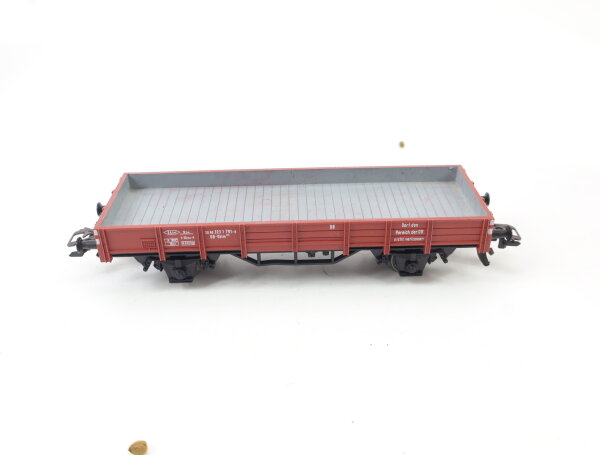 Märklin H0 4423 offener Güterwagen Niederbordwagen 323 1 791-8 DB braun