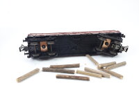 Piko H0 5/6423/010 Güterwagen Hochbordwagen mit Rundholzladung 47-73-72 DR / AC