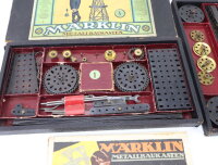 Märklin H0 Nr. 1 und 1A Metallbaukasten Bausatz mit Anleitungsbuch  Nr. 71