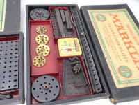 Märklin H0 Nr. 1 und 1A Metallbaukasten Bausatz mit Anleitungsbuch  Nr. 71