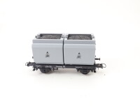 Roco H0 46115 Güterwagen Kübelwagen grau "Preussag Ibbenbüren Nr. 34" / AC NEM