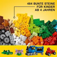 LEGO® Classic 10696 Mittelgroße Bausteine-Box, 484 Teile