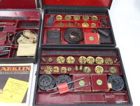 Märklin H0 Nr. 3 und 3A Metallbaukasten Bausatz mit Anleitungsbuch  Nr. 71