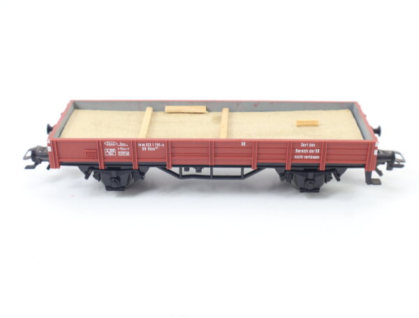 Märklin H0 4423 offener Güterwagen Niederbordwagen 323 1 791-8 DB braun