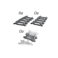 LEGO® City 60205 Schienen und Kurven, 20 Teile