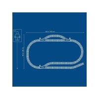 LEGO® City 60205 Schienen und Kurven, 20 Teile