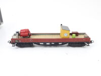Märklin H0 4514 offener Güterwagen Niederbordwagen 496 391 DB braun beladen
