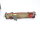 Märklin H0 4514 offener Güterwagen Niederbordwagen 496 391 DB braun beladen