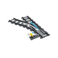 LEGO® City 60238 Schienen Weichen, 8 Teile Gleismaterial