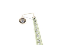 Spur H0 Beleuchtung Lampe Leuchte Bogenlampe Gittermastleuchte / geprüft