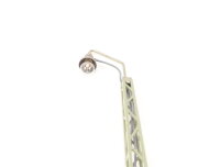Spur H0 Beleuchtung Lampe Leuchte Bogenlampe Gittermastleuchte / geprüft