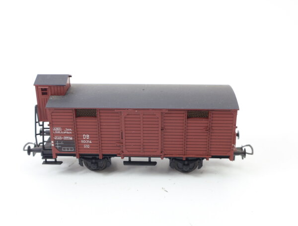Liliput H0 214 00 Güterwagen mit Bremserhaus 113214 DB G10 / AC