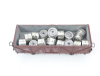 Roco H0 4309S offener Güterwagen Hochbordwagen mit Ladung  766 056 DB braun